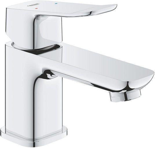 Grohe dice xs-size wastafelmengkraan – gladde body – waterbesparend (5l min) – inclusief quicktool – chroom