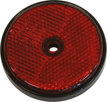 Carpoint reflectoren rond 70 mm rood - 2 stuks