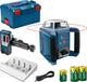 Bosch professional grl 400 h - rotatielaser -inclusief laserontvanger - oplaadbare batterijen - batterij oplader - l-boxx