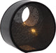 Lucide loxia - tafellamp - ø 26,5 cm - 1xe14 - zwart