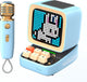 Divoom - ditoomic - karaoke set (blauw)