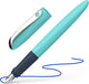Schneider schrijfwaren schneider vulpen - wavy - turquoise - penpunt m - s-162132