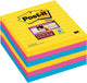Post-it super sticky notes 101x101 geel blauw roze