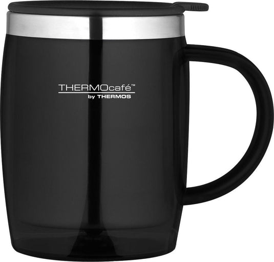 Thermos desk mug zwart 0.45l