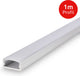 Briloner pimp your stripe aluminium profiel 1m, roosterafdekking, zelfklevend, zilver