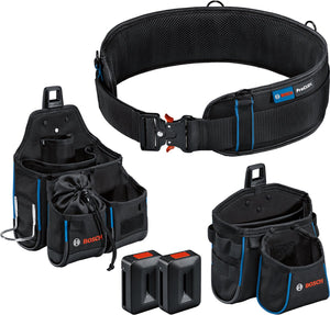 Bosch professional proclick kit 93 gereedschapsgordel - zwart