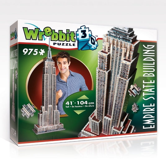 Wrebbit empire state building - 3d puzzel - 975 stukjes