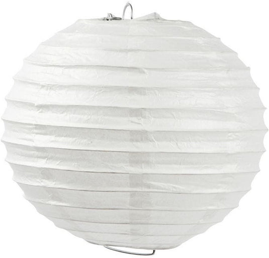 Creativ company cc papieren lamp 35 cm wit