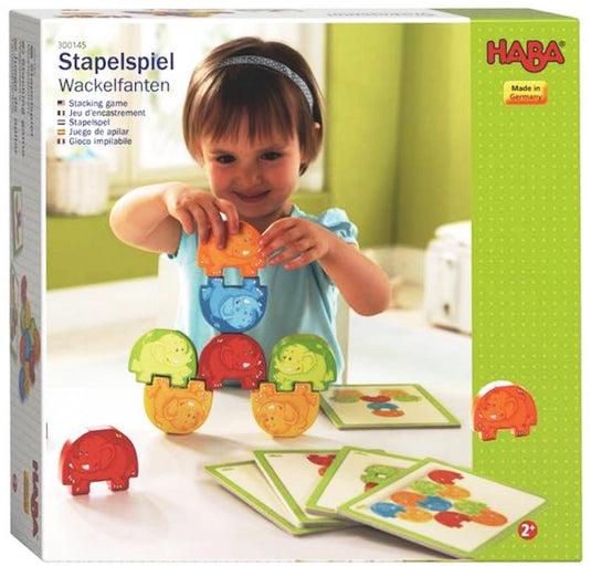 Haba spel stapelspel waggelfanten