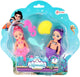 Toi-toys mermaids zeemeerminpop met accessoires, 12cm
