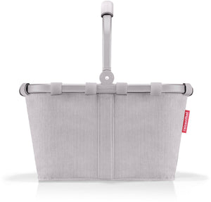 Reisenthel carrybag boodschappenmand maat xs - 5l - cord lichtgrijs