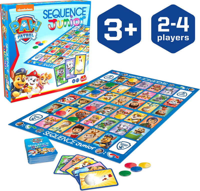 Chargez l'image dans la visionneuse de la galerie, Goliath sequence paw patrol - bordspel - kinderspel - speel sequence met jouw favoriete paw patrol helden!
