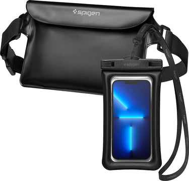 Spigen a621 waterdichte hoes - voor telefoon - ipx8-gecertificeerd - zilver