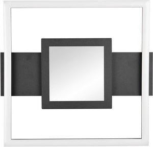 Rl live your light reality wheeler - plafondlamp - zwart mat - incl. 1x smd 16 w - plafondbevestiging - wandmontage - niet geschikt voor externe dimmer