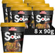 Nissin soba cup noodles - classic wok style noedels - instant noodles - 8 stuks