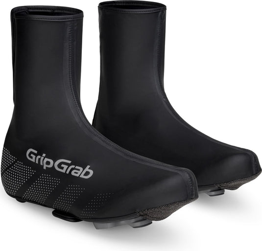 Gripgrab - ride waterdichte race fiets overschoenen wielren regen fietsoverschoenen - zwart - unisex - maat xxl (46 47)