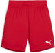 Puma teamgoal shorts jr unisex sportbroek - red- white