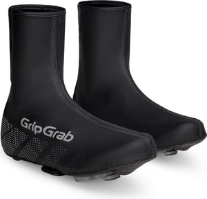 Gripgrab - ride waterdichte race fiets overschoenen wielren regen fietsoverschoenen - zwart - unisex - maat s (38 39)