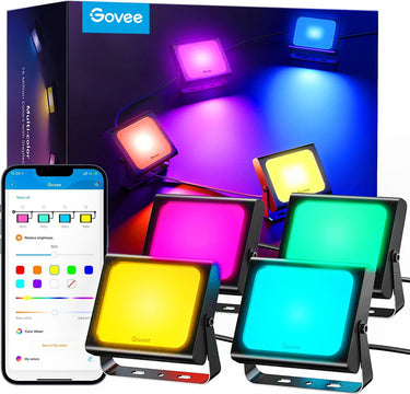 Govee rgbic flood lights