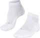 Falke go2 short anti-blaar katoen functioneel materiaal golfsokken heren wit - maat 39-41