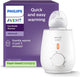 Philips avent – elektrische flessenverwarmer – verwarmt in 3 minuten - ontdooistand - scf355 09