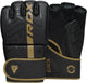 Rdx sports - f6 kara - bokshandschoenen - mma gloves - training - vechtsporthandschoenen - boksen - goud - mat - maat m