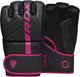 Rdx sports - f6 kara - bokshandschoenen - mma gloves - training - vechtsporthandschoenen - boksen - roze - mat - maat s