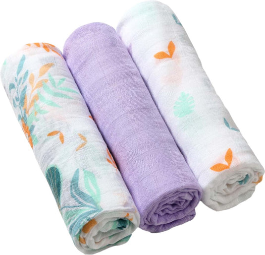 Babyono baby ono bamboo leaves 3 stuks hydrofiel luiers 397 08