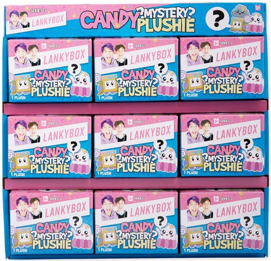 Lankybox knuffel speelgoed mini mystery plushies multicolor.