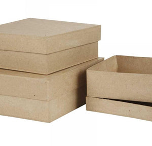 Creativ company papier maché dozen set 16-20 cm 3 stuks