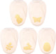 Vaessen creative pons set - figuurpons - pasen - 5 st. - 1,5 tot 2,5 cm