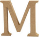 Creativ company letter m mdf 13cm, 1st.