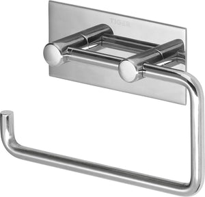 Tiger square - wc rolhouder zonder klep - zonder boren - 3m tape - chroom
