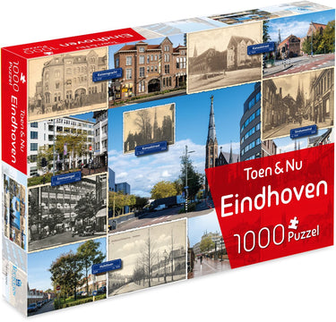 Tucker's fun factory toen nu puzzel - eindhoven (door fotograaf robert mulder) - 1000 stukjes - legpuzzels