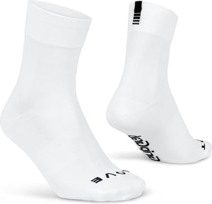 Gripgrab - lightweight sl performance zomer fietssokken 1 paar coolmax wielersport sokken regular cut - wit - unisex 41-44