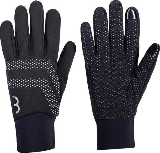 Bbb cycling raceshield wb 2.0 fietshandschoenen - winddichte wielrenhandschoenen heren dames - thermo sporthandschoenen - touchscreen - zwart - maat xxl - bwg-33
