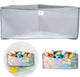 Munchkin high 'n dry opbergnet voor badspeelgoed - badorganizer - makkelijk badspeelgoed opbergen! - sterke zuignap - exclusief speelgoed - grijs