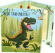 Toothwonders - tandenboekje dino - handige tandjeshouder met magnetische sluiting