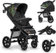 Lionelo annet tour – buggy 0 tot 4 jaar (of 22 kg) – 1 hand opvouwbaar – verstelbare rugleuning – incl. accessoires