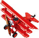Sluban modelbricks fokker dr‑1s vliegtuig bouwspeelgoed kinderen vanaf 8 jaar – constructiespeelgoed modelbouw – bouwdoos met 281 bouwstenen – m38-b1292