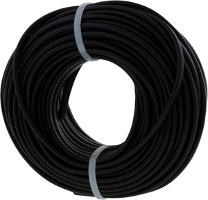Q-link huishoudsnoer - plat - belastbaar tot 1200w - 2 x 0.75 mmâ² - 20 m - zwart