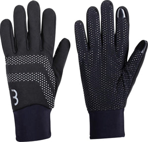 Bbb cycling raceshield wb 2.0 fietshandschoenen - winddichte wielrenhandschoenen heren dames - thermo sporthandschoenen - touchscreen - zwart - maat xxxl - bwg-33