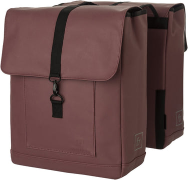 Fastrider jaxx ii dubbele fietstas – mik-compatibel – 28l – waterafstotend – incl. laptopvak – roze