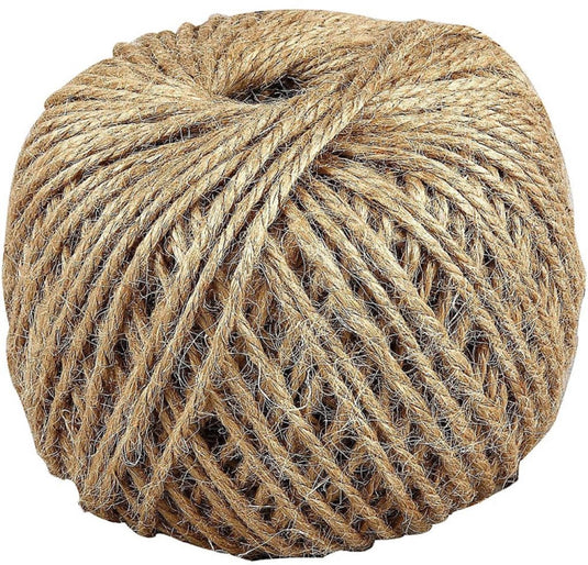 Creativ company natuurlijk hennep touw 3mm, 100m