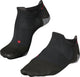 Falke ru5 race invisible anti-blaar functioneel materiaal hardloopsokken heren zwart - maat 42-43