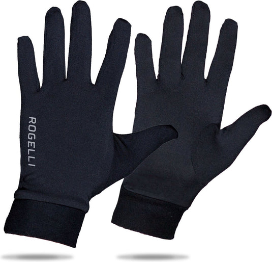 Rogelli oakland hardloophandschoenen heren en dames - zwart - l