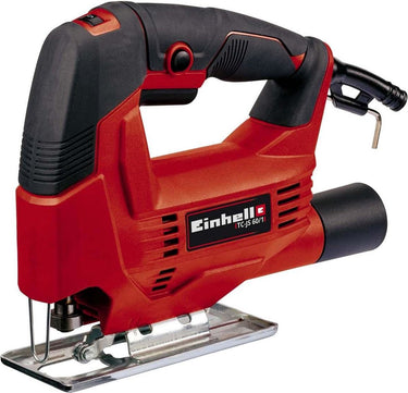 Einhell elektrische decoupeerzaag tc-js 60 1 - 400 w - slagfrequentie 1000-3000 t min - slaghoogte: 18 mm - versteksneden: max. 45°
