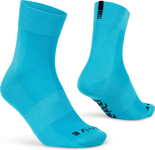 Gripgrab - lightweight sl performance zomer fietssokken 1 paar coolmax wielersport sokken regular cut - blauw - unisex - maat xs (35-38)