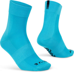 Gripgrab - lightweight sl performance zomer fietssokken 1 paar coolmax wielersport sokken regular cut - blauw - unisex