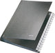 Leitz bureaumap - 1-31 tabs - a4 - zwart
